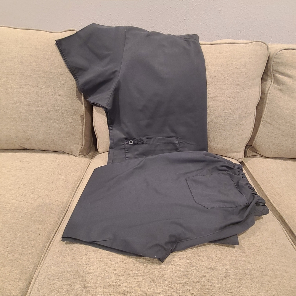 Deep Gray Scrubs